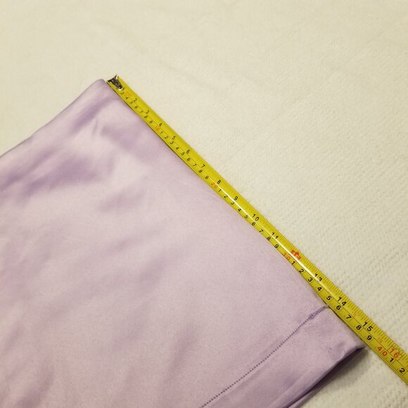 NWT Lavender Satin Mini Skirt X-Small Pastel Purple House of Harlow 1960 - Picture 12 of 13